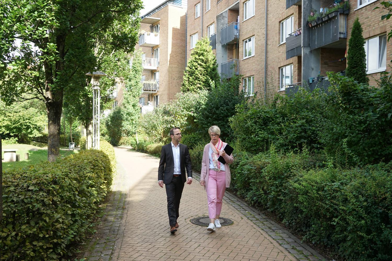 Matthias und Kirsten auf dem Weg