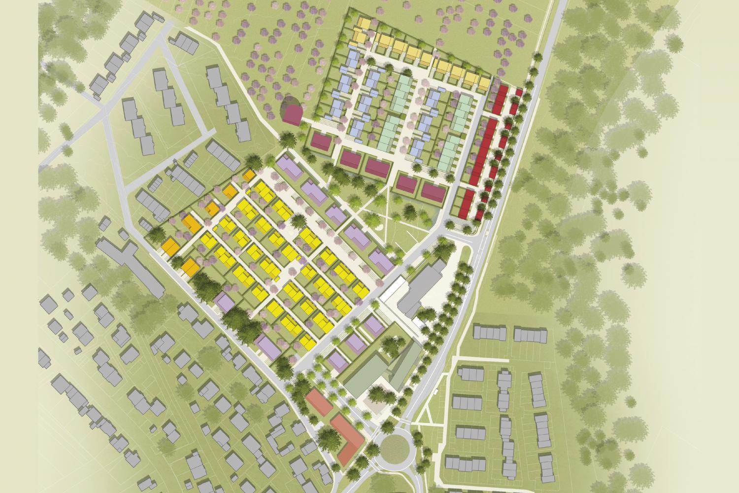 ÖkoSiedlung Friedrichsdorf Städtebauliche Entwicklung
